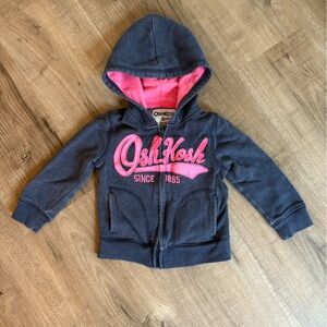 🌺10/$20 OshKosh B'gosh Zip-up Hoodie